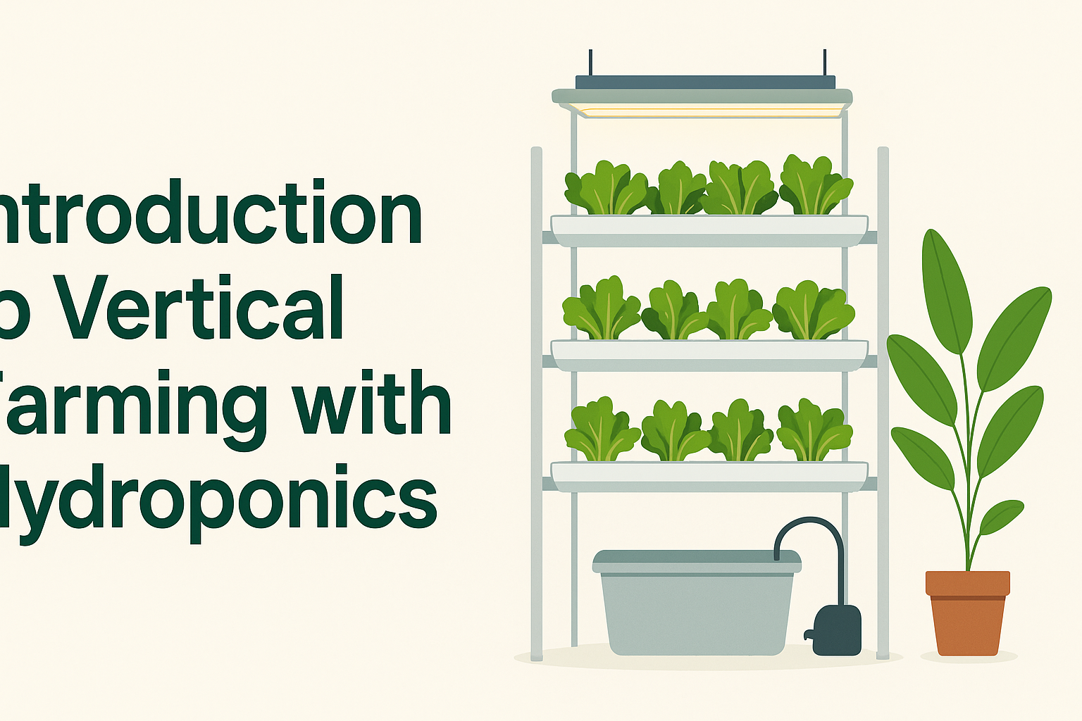 Introduction to Vertical Farming with Hydroponics